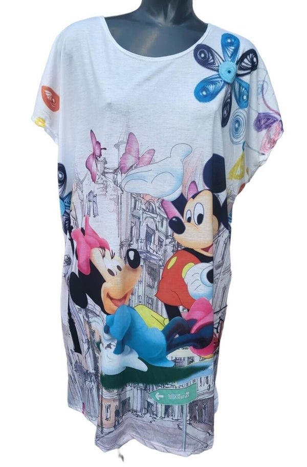 Longshirt "Mickey & Minnie", Gr. 38 - 44, 1x verfügbar