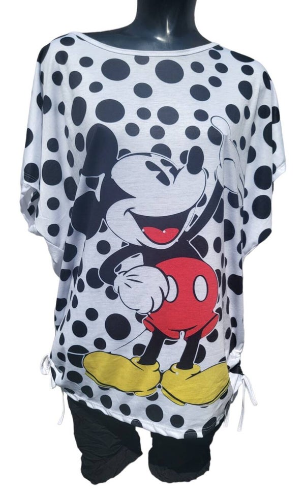 Shirt gepunktet "Mickey Maus", Gr. 38 - 42/44, 2x verfügbar