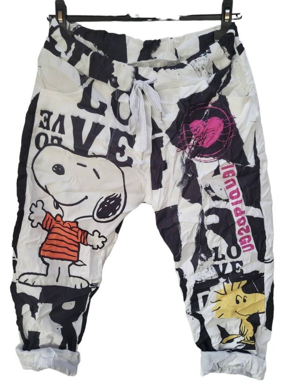 3/4 Snoopy Stretchhose "LOVE", Gr. 38 - 42, 1x verfügbar