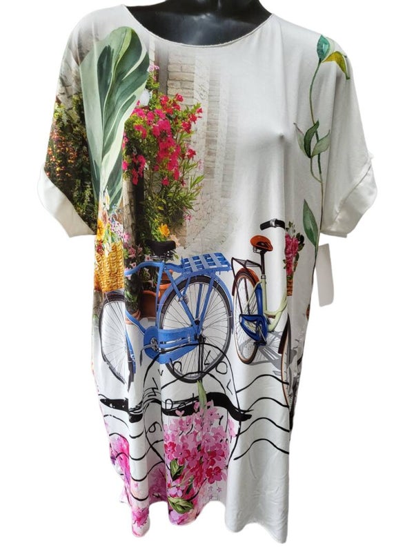 Tshirt mehrfarbig "Velo", Gr. 38 - 42/44, 1x verfügbar