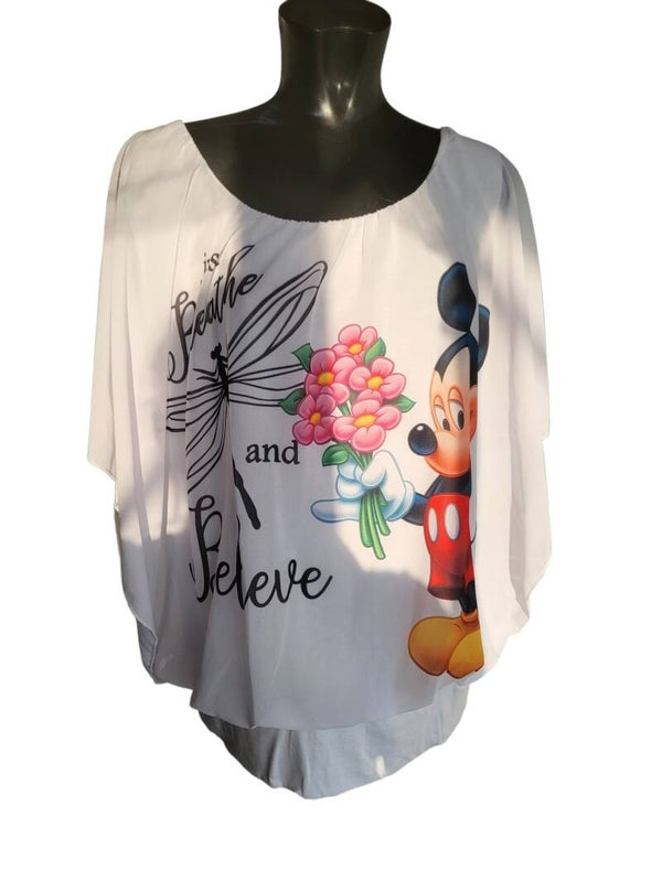 Fledermausshirt "Mickey - Lybelle", Gr. 38 - 46, 1x verfügbar