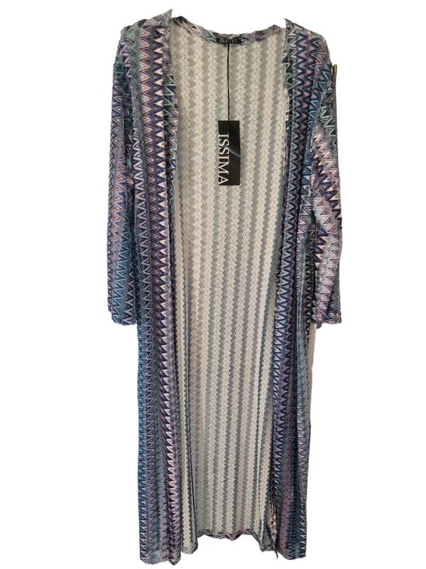 Cardigan multicolor blau, Gr. onesize bis 44 - 1x verfügbar