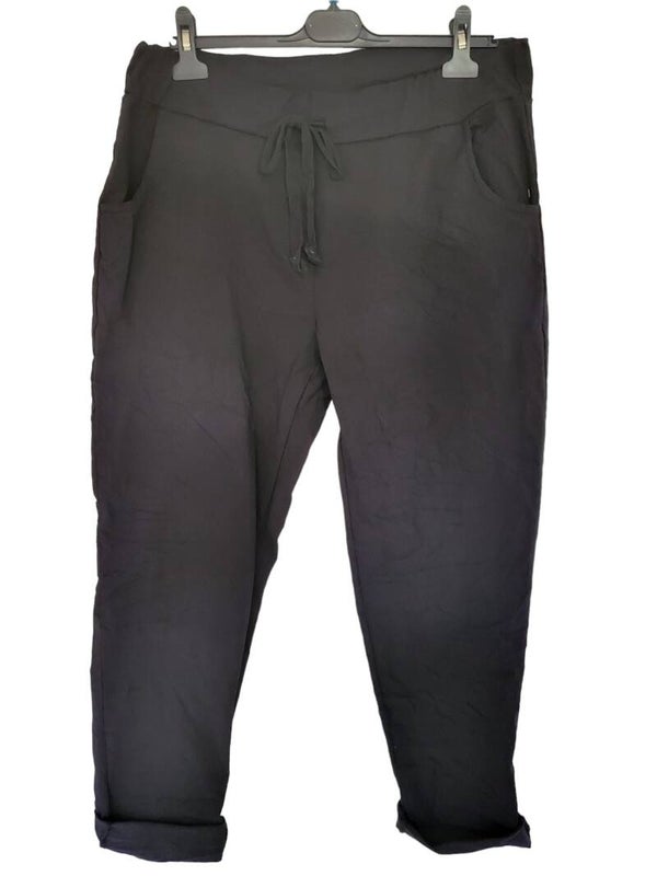 Stretchhose schwarz, Gr. 48 - 52, 3x verfügbar