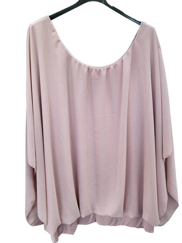 Fledermaus-Shirt altrosa XXL, Gr. 46 - 52, 2x verfügbar