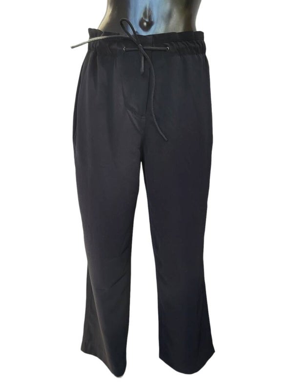Hose mit Rüschen-Bund schwarz, Gr. 38 - 1x verfügbar