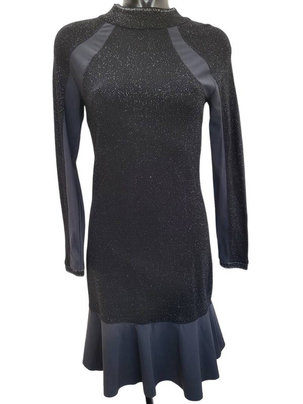 Glitzerkleid von MARC CAIN in schwarz, Gr. 38/40  - 1x verfügbar