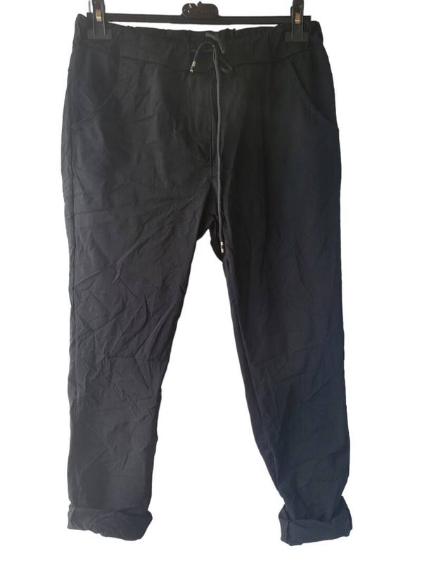 Stretchhose schwarz, Gr. 42 - 44/46, 4x verfügbar