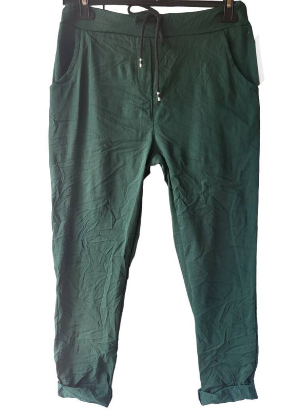 Stretchhose tannengrün, Gr. 42 - 44/46, 3x verfügbar