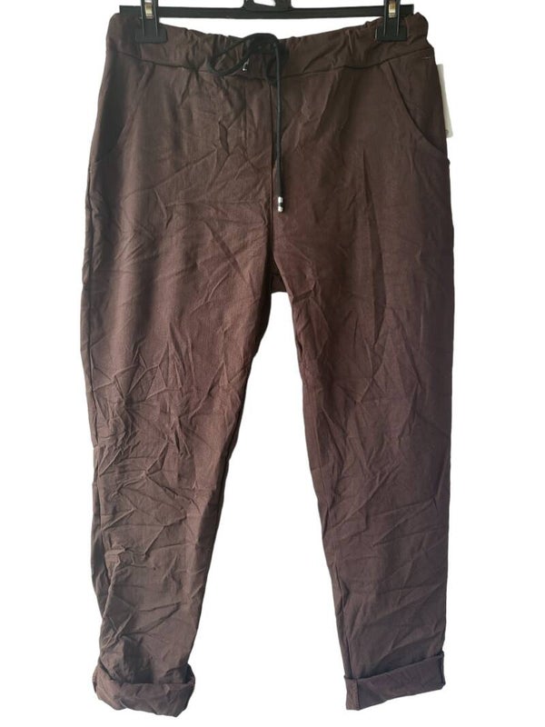 Stretchhose braun, Gr. 42 - 44/46, 4x verfügbar