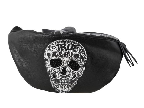 Brusttasche schwarz Totenkopf - 3x verfügbar