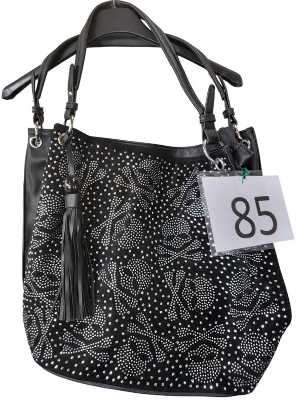 Handtasche schwarz Totenkopf - 2x verfügbar