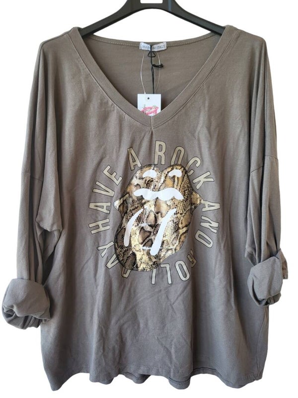 Sweatshirt mud "ROCK", Gr. 38 - 42, 1x verfügbar