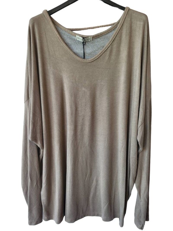 Sweatshirt mud mit Schnürung, Gr. 38 - 42, 1x verfügbar