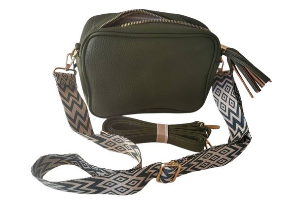 Handtasche olivgrün, 1x verfügbar