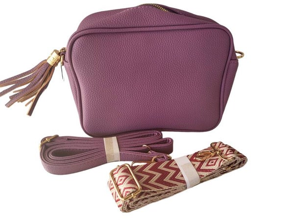 Handtasche lila, 1x verfügbar