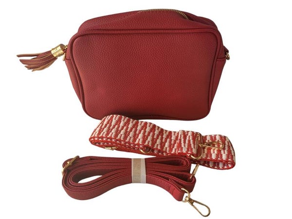Handtasche rot, 1x verfügbar