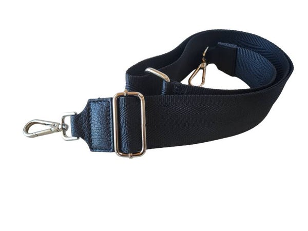 Taschenriemen schwarz uni - 2x verfügbar