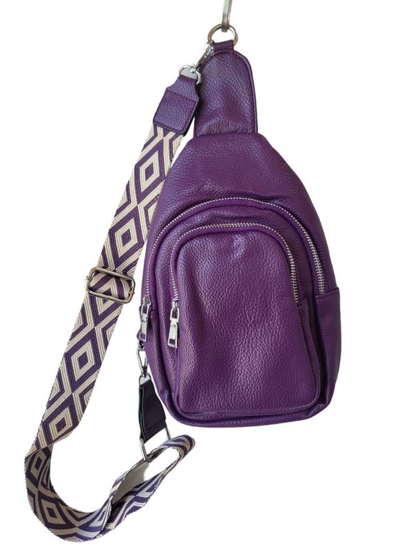 Brustsack violett, 1x verfügbar