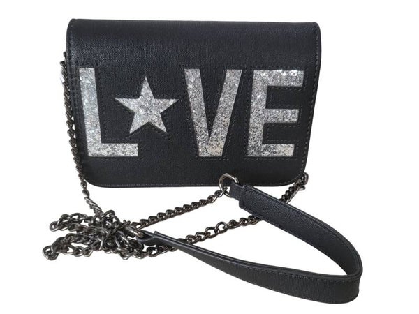 Handtasche schwarz "LOVE" - 1x verfügbar