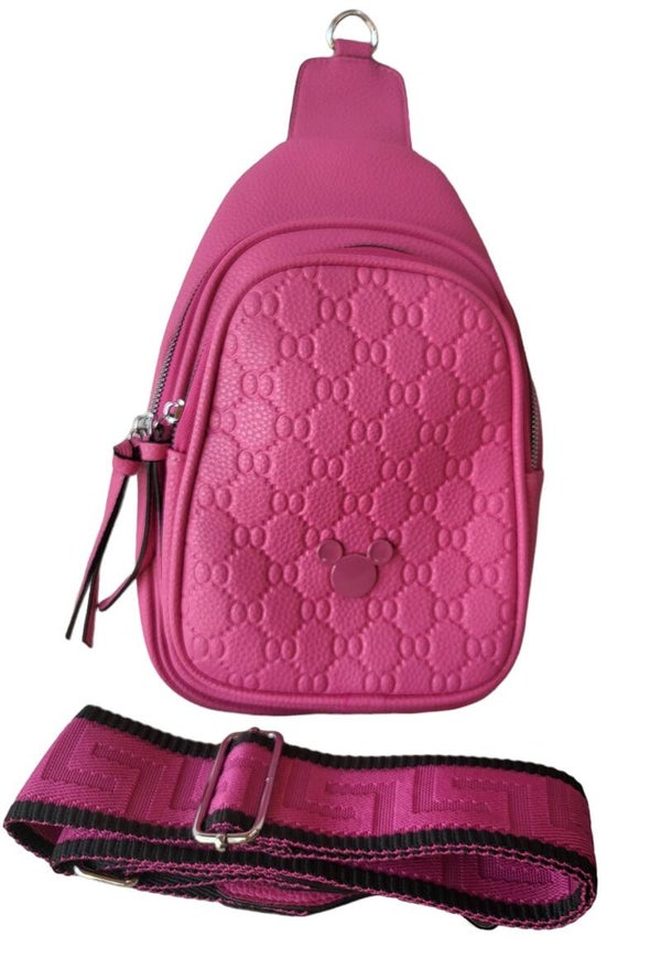 Brustsack fuchsia "Maus", 1x verfügbar