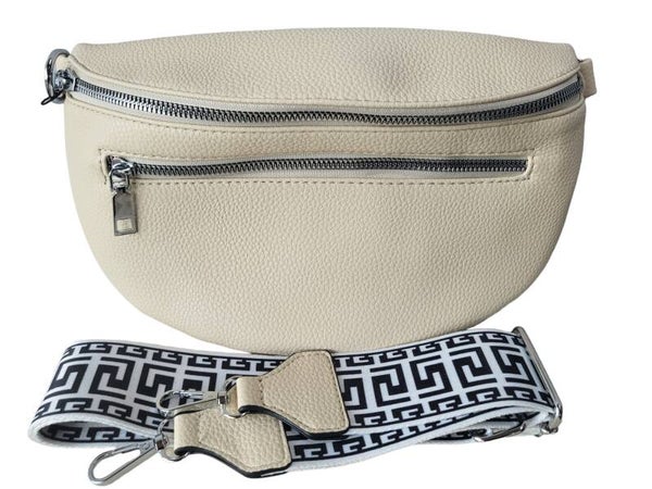 Brusttasche cremeweiss - 1x verfügbar