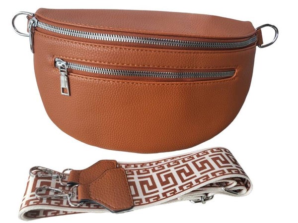 Brusttasche cammel - 1x verfügbar
