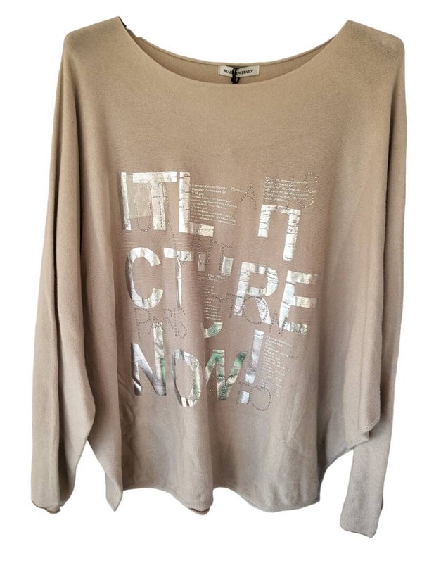 Pullover beige "City", Gr. 38 - 44, 1x verfügbar