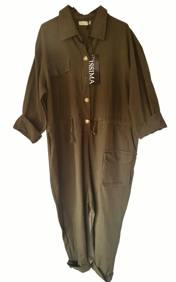 Overall khaki, Gr. 42 - 46, 1x verfügbar