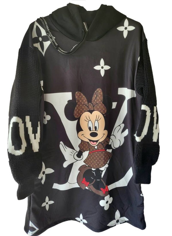 Longpullover blümchen "Minnie", Gr. 38 - 42/44, 2x verfügbar