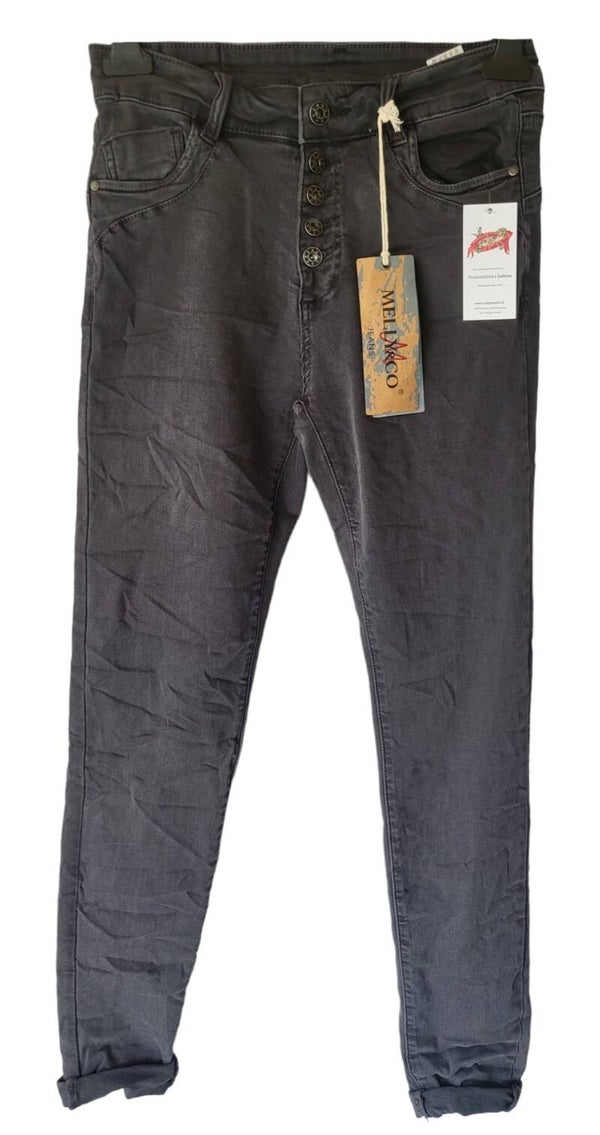Stretchhose dark grey, Gr. 34/36, 1x verfügbar