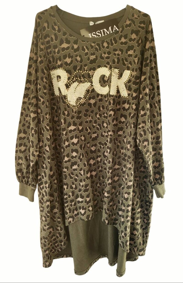 Longpullover leo "Rock & Roll", Gr. 42 - 46/48, 1x verfügbar