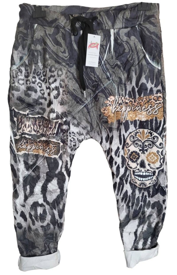 Baggy pants "Skull", Gr. 36 - 42 - 2x verfügbar