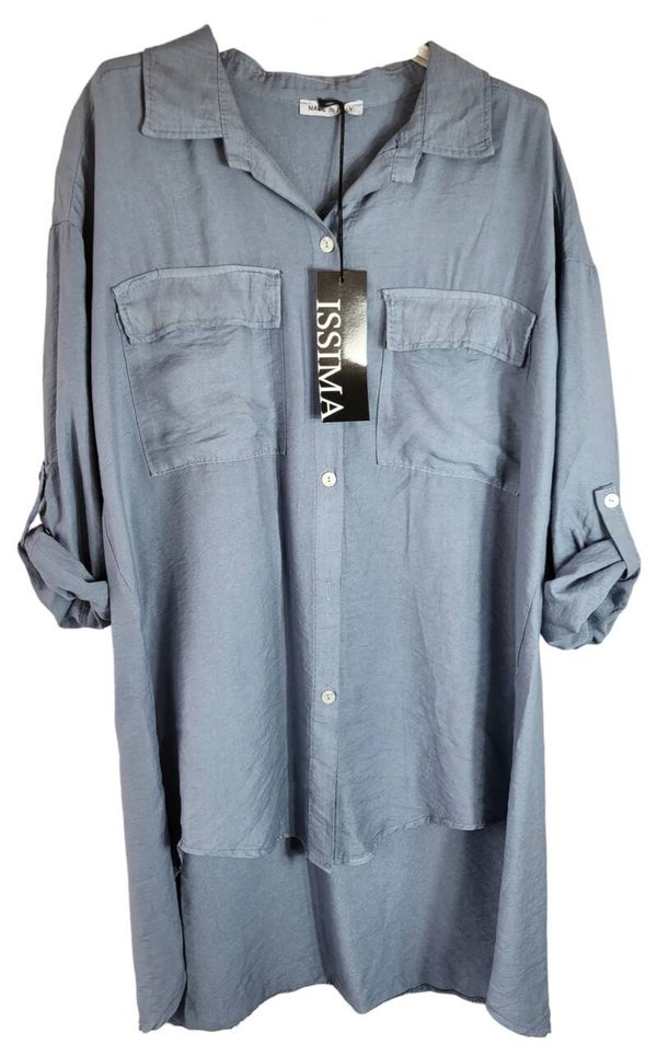 Bluse jeans schimmer, Gr. 38 - 42/44, 1x verfügbar