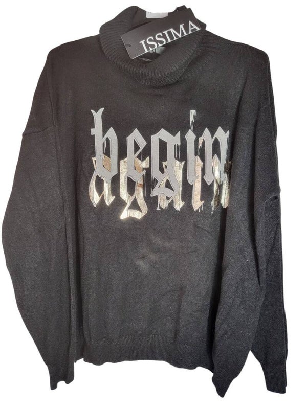 Pullover schwarz "BEGIN", GR. 38 - 44, 1x verfügbar