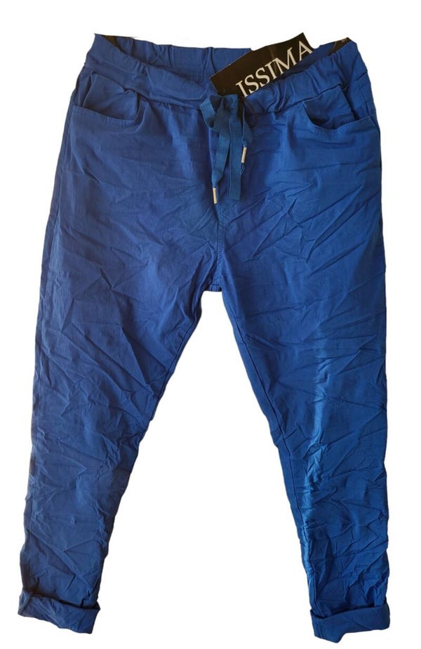 Stretchhose blue royal (ISSIMA), Gr. 42/44, 1x verfügbar