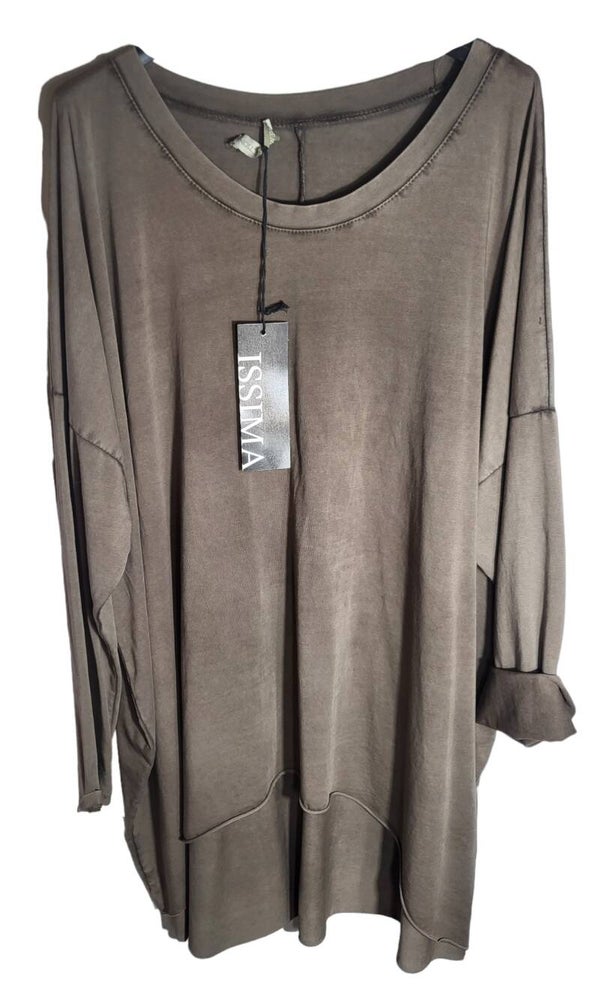 Sweatshirt schokolade uni, Gr. 42/44 - 1x verfügbar