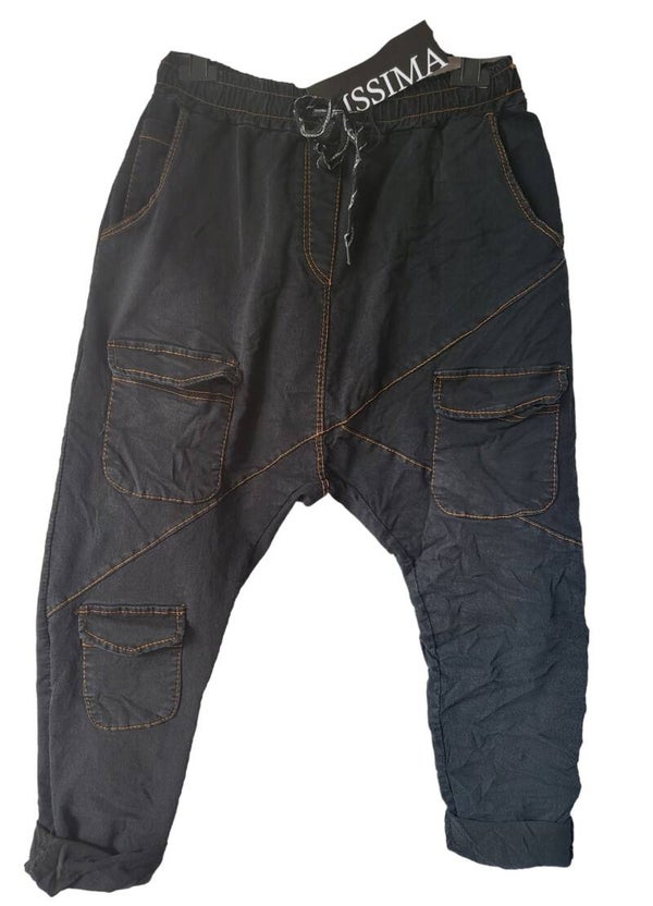 Baggypants jeans schwarz, Gr. 38 - 42, 1x verfügbar