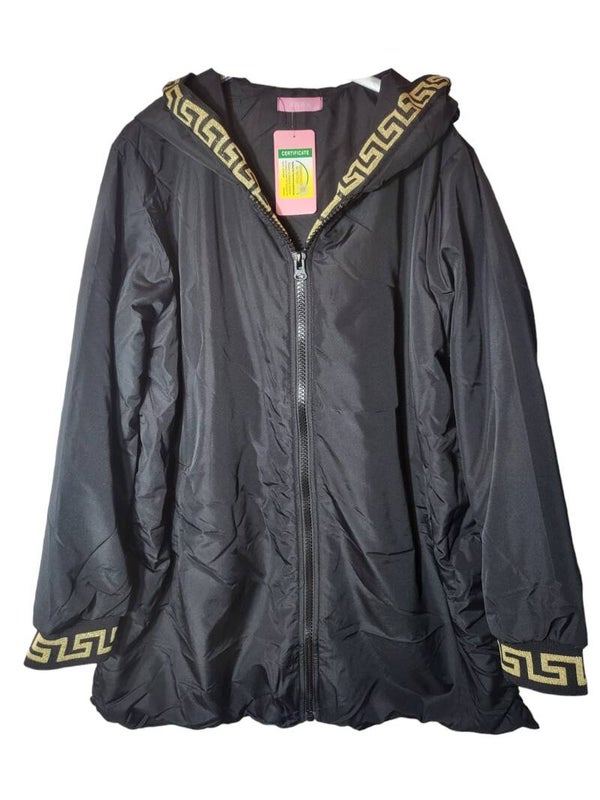 WAWA Jacke (ungefüttert) mit gold Bordüre, Gr. 48 - 1x verfügbar