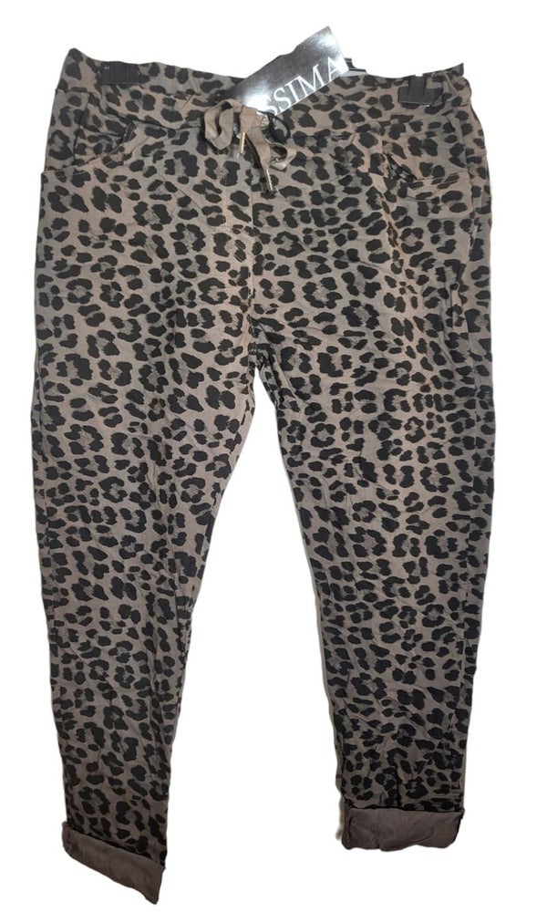 Stretchhose leo - mud, Gr. 40 - 42/44, 1x verfügbar
