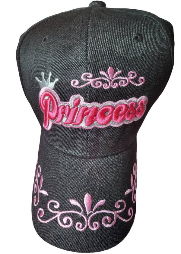 Baseballcap schwarz "Princess", Gr. onesize - 1x verfügbar