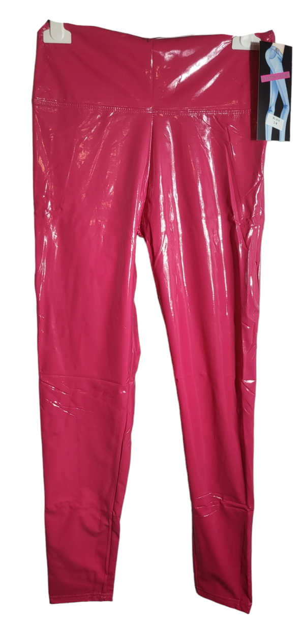 Plastikleggins pink, Gr. S/M (36/38), 1x verfügbar