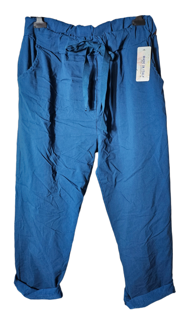 Stretchhose petrol, Gr. 46 - 50, 1x verfügbar