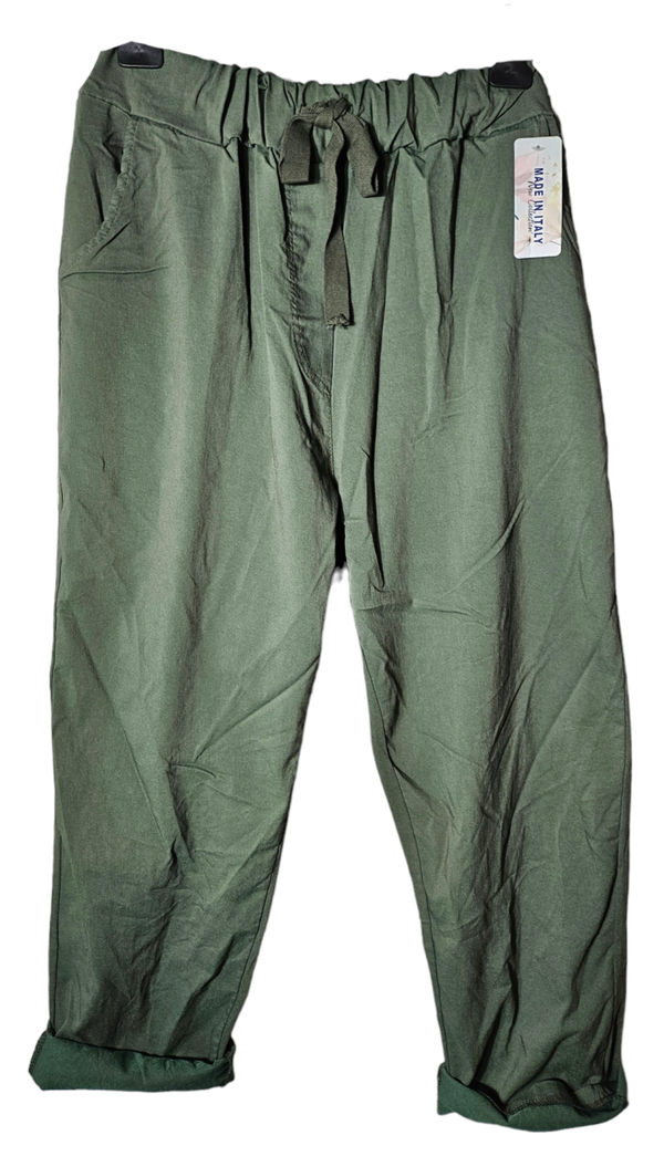 Stretchhose khaki, Gr. 46 - 50, 1x verfügbar