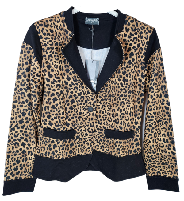 Blazer cammel/schwarz "Leo", Gr. M (38/40), 1x verfügbar