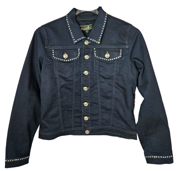 POMPÖÖS Original - Jacke dunkles jeansblau, Gr. 40/42