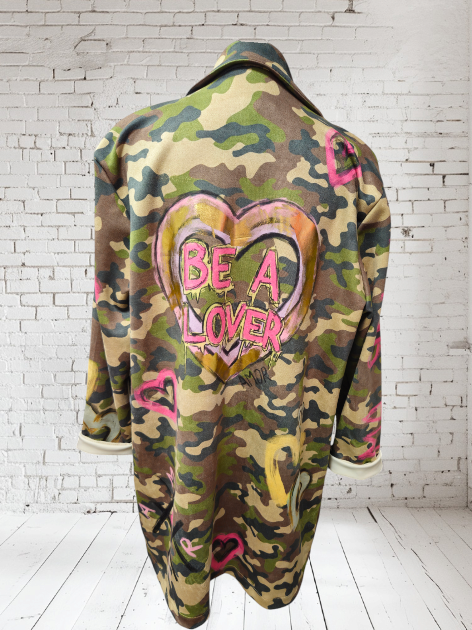 Longblazer "Amore", Onesize bis Grösse 42/44 Velours