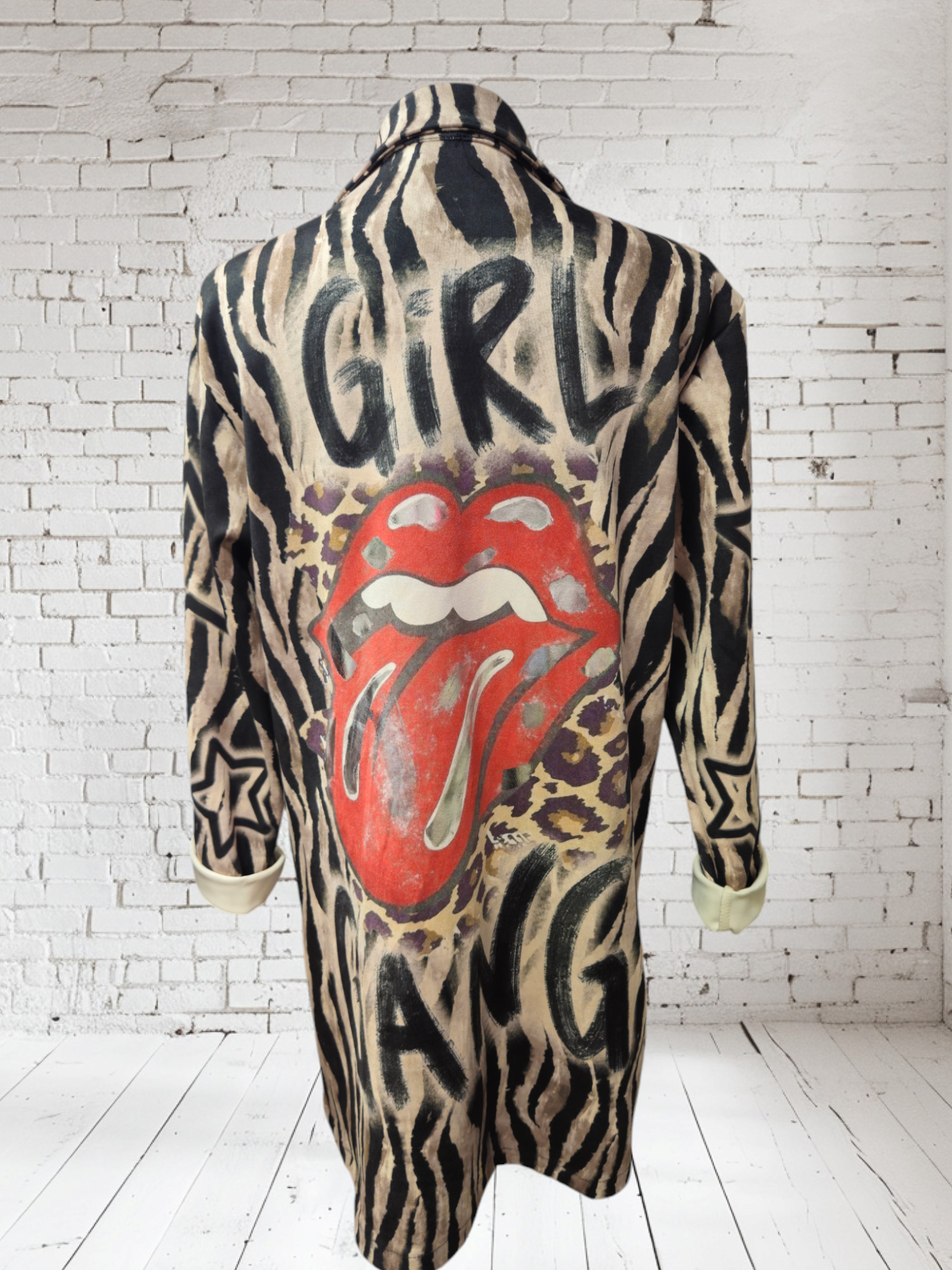 Longblazer "Lippe",  Onesize bis Grösse 44/46, Verlours