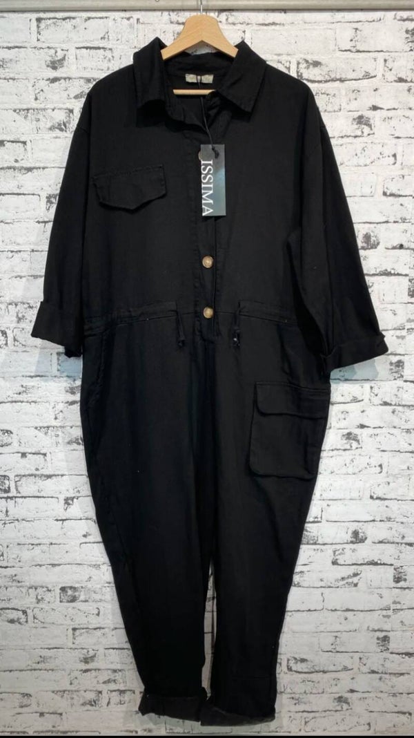 Overall schwarz, Gr. 40 - 46, 1x verfügbar