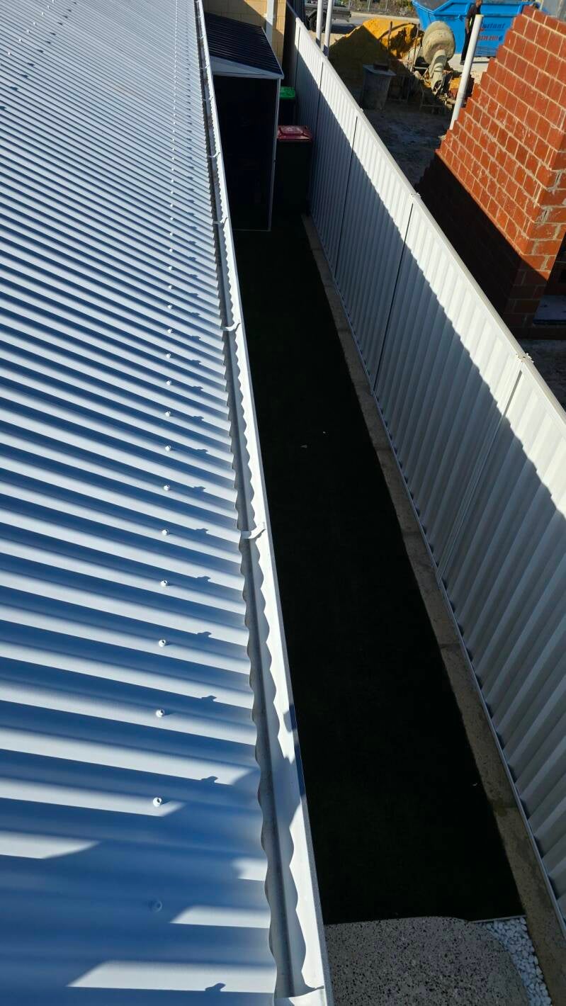 Double storey gutter cleaning