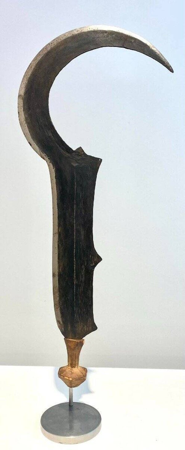 Old Rare Knife Tribe Lobala Nzombo Ngbaka Ngiri DR Congo Ca 1880-1900